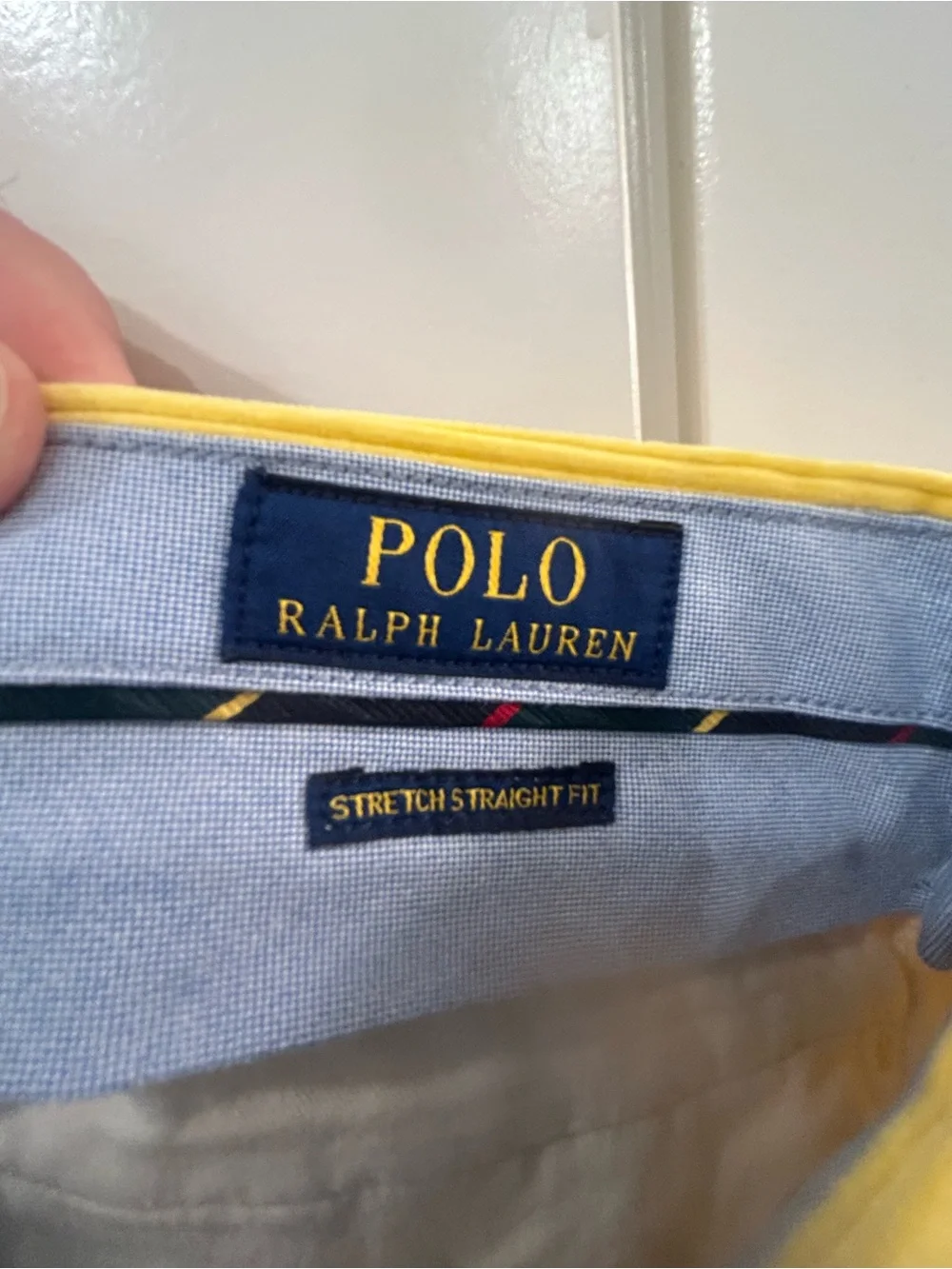 Polo by Ralph Lauren Yellow Corduroy Graphic 'Class of 67' Pants - Picture 4 of 7